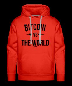 Bitcoin VS The World (Black Graphic) Hoodie Sweatshirt 3 Bitcoin VS The World Black Graphic Hoodie Sweatshirt 4