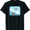 Black Doge Drone T-Shirt Funny Dog Drone Shiba Inu Funny