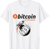 Black To The Moon T-Shirt Bitcoin Merch Bitcoin Hodl Btc