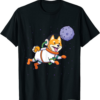 Black To The Moon T-Shirt Dog Going To The Moon Trading