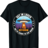 Black To The Moon T-Shirt Get In Loser Bitcoin Crypto