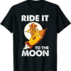 Black To The Moon T-Shirt Ride It Funny Yolo Trading Meme
