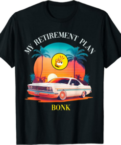 Bonk Coin T-Shirt Crypto Token Finance Blockchain 2024