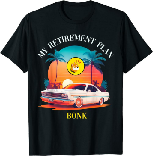 Bonk Coin T-Shirt Crypto Token Finance Blockchain 2024