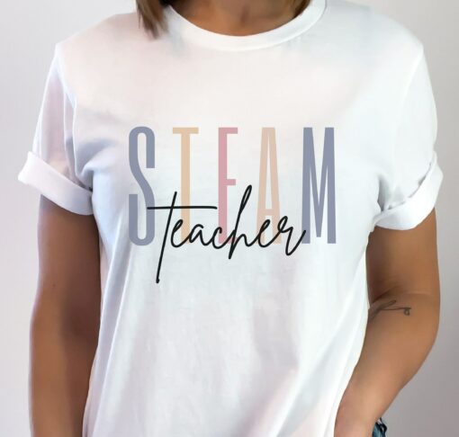 Buy Steem T-Shirt Steam Teacher Technology Engineering