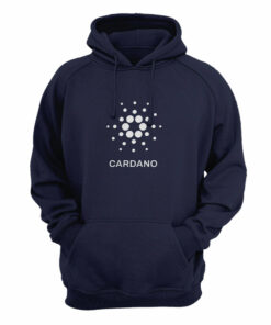 Cardano (ADA) Cryptocurrency Symbol Hooded Sweatshirt
