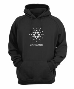 Cardano (ADA) Cryptocurrency Symbol Hooded Sweatshirt