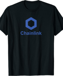Chainlink T-Shirt Crypto Blockchain Link Coin Cryptocurrency