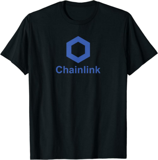 Chainlink T-Shirt Crypto Blockchain Link Coin Cryptocurrency