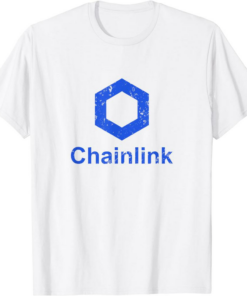 Chainlink T-Shirt Crypto Link Cryptocurrency Blockchain