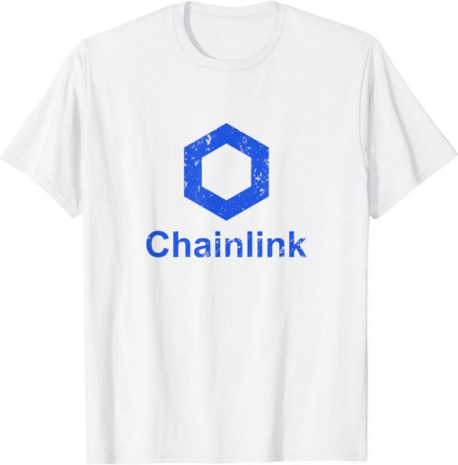 Chainlink T-Shirt Crypto Link Cryptocurrency Blockchain