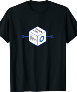 Chainlink T-Shirt Crypto Link Cryptocurrency Connecting