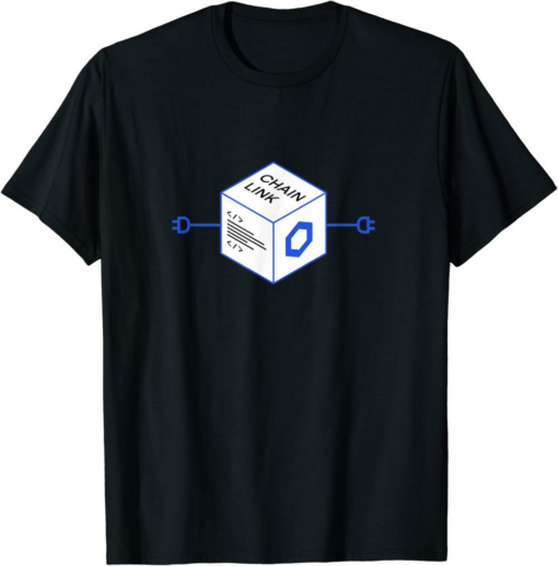 Chainlink T-Shirt Crypto Link Cryptocurrency Connecting