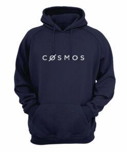 Cosmos (ATOM) Cryptocurrency Symbol Hooded Sweatshirt Cosmos (ATOM) Cryptocurrency Symbol Hooded Sweatshirt