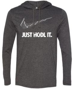 Crypto Merch - Just hodl it Men's T-Shirt Hoodie 2 Crypto Merch Just hodl it Mens T Shirt Hoodie 3