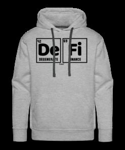 DeFi Degenerate Finance Bitcoin Hoodie Sweatshirt