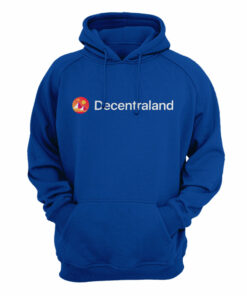 Decentraland (MANA) Cryptocurrency Symbol Hooded Sweatshirt Decentraland (MANA) Cryptocurrency Symbol Hooded Sweatshirt