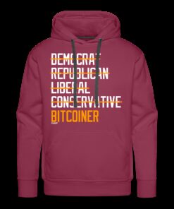 Democrat Republican Conservative Liberal Bitcoiner (White Lettering) Bitcoin Hoodie Sweatshirt 5 Democrat Republican Conservative Liberal Bitcoiner White Lettering Bitcoin Hoodie Sweatshirt 6