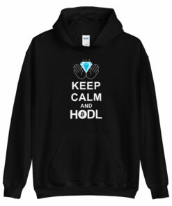 Diamond Hands Bitcoin Hodl Hoodie