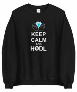 Diamond Hands Bitcoin Hodl Sweatshirt
