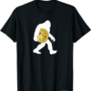Doge Coin T-Shirt Bigfoot Holding Dogecoin