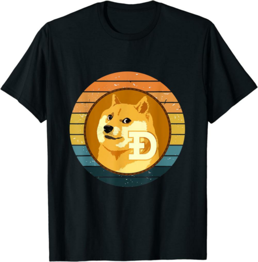Doge Coin T-Shirt Cryptocurrency Blockchain