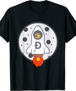 Doge Coin T-Shirt DogeCoin To The Moon Crypto Gifts