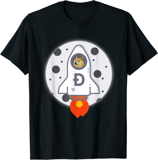 Doge Coin T-Shirt DogeCoin To The Moon Crypto Gifts