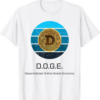 Doge Coin T-Shirt Dogecoin Crypto Logo
