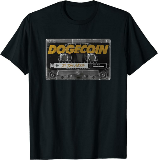 Doge Coin T-Shirt Dogecoin Cryptocurrency Crypto