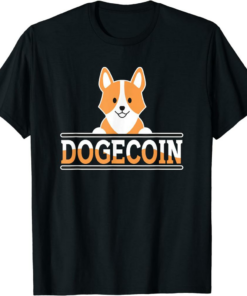 Doge Coin T-Shirt Dogecoin Digital Currency Meme