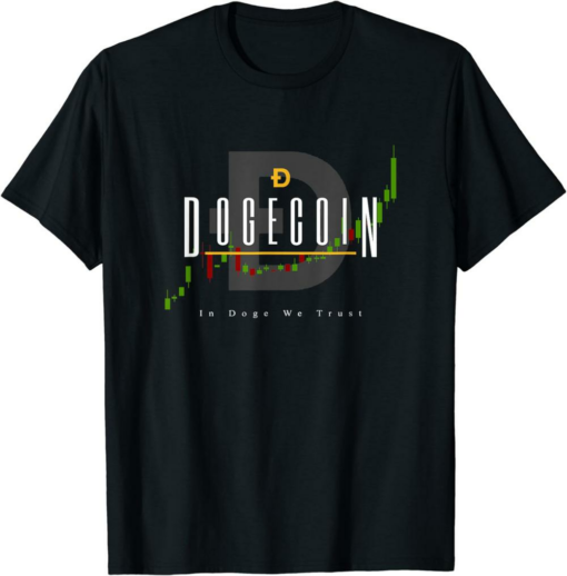 Doge Coin T-Shirt Dogecoin In Doge We Trust