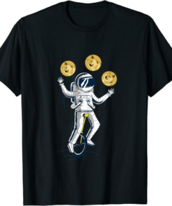 Doge Coin T-Shirt Dogecoin Meme Doge To The Moon