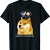 Doge Coin T-Shirt Dogecoin To the Moon HODL Crypto Meme
