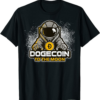 Doge Coin T-Shirt Funny Dogecoin Astronaut To The Moon