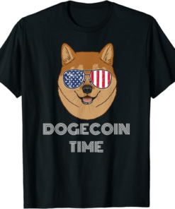 Doge Coin T-Shirt HODLer To The Moon Crypto
