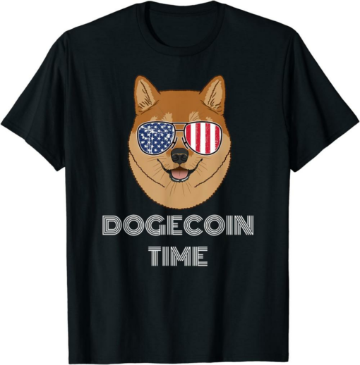 Doge Coin T-Shirt HODLer To The Moon Crypto