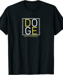 Doge Coin T-Shirt Simple Doge To the Moon Crypto Meme