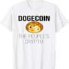 Doge Coin T-Shirt The People’s Crypto Currency Funny Meme