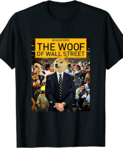 Doge Coin T-Shirt The Woof Blockchain Crypto