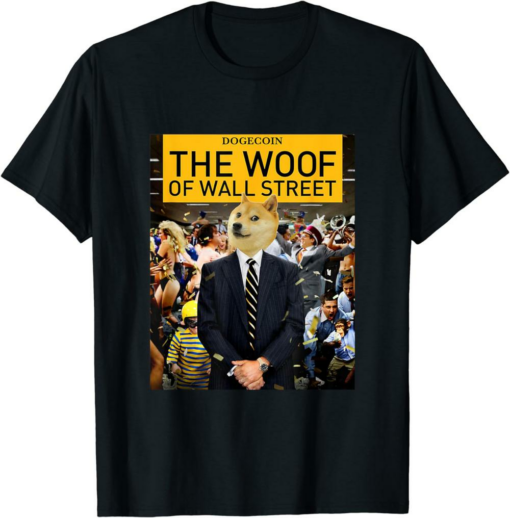 Doge Coin T-Shirt The Woof Blockchain Crypto