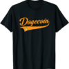 Doge Coin T-Shirt Throwback Sporty Design Classic