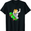 Doge Coin T-Shirt To The Moon Skateboard HODL Crypto
