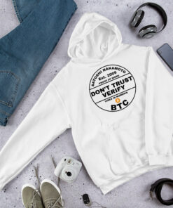Don’t Trust Verify Bitcoin Hoodie
