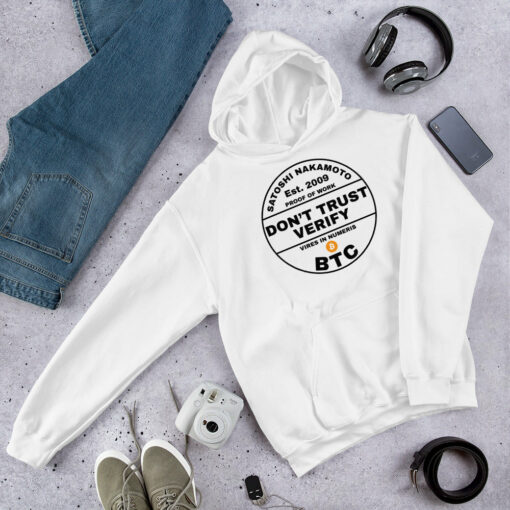 Don’t Trust Verify Bitcoin Hoodie