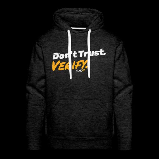 Don’t Trust Verify Bitcoin Hoodie Sweatshirt