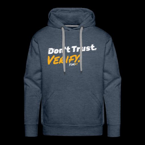 Don’t Trust Verify Bitcoin Hoodie Sweatshirt