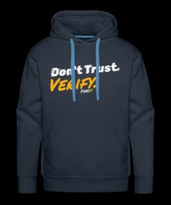 Dont Trust Verify Bitcoin Hoodie Sweatshirt 3