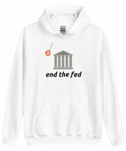 End The Fed Bitcoin Wrecking Ball Hoodie