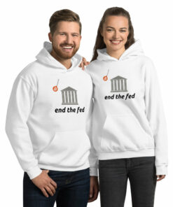 End The Fed Bitcoin Wrecking Ball Hoodie